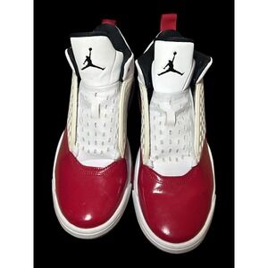 Jordan Stay Loyal 2 White University Red Black DQ6011-106 Mens 7Y Womens 8.5